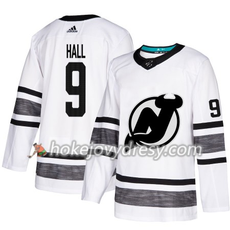 Pánské Hokejový Dres New Jersey Devils Taylor Hall 9 Bílá 2019 NHL All-Star Adidas Authentic